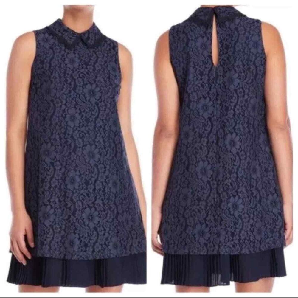 Nanette Lepore women’s Size 12 sleeveless blue dress